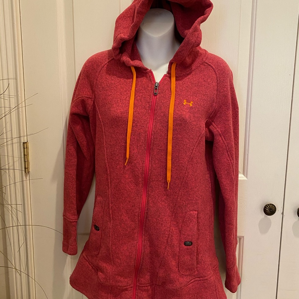 Dark pink hoodie